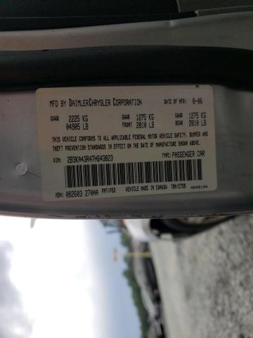 Photo 10 from auction – 2007 DODGE CHARGER SE with VIN 2B3KA43R47H643823