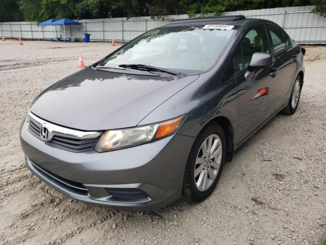 Photo 2 from auction – 2012 HONDA CIVIC EXL with VIN 2HGFB2F92CH307046