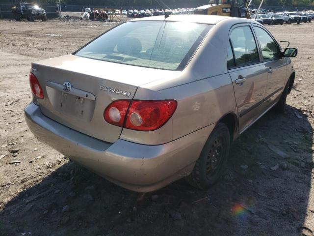 Photo 4 from auction – 2005 TOYOTA COROLLA CE with VIN 2T1BR32E15C398535