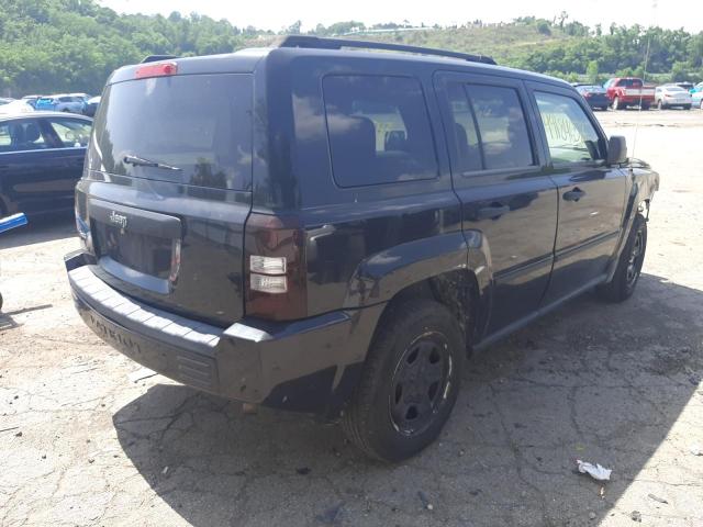 Photo 4 from auction – 2009 JEEP PATRIOT SP with VIN 1J4FF28B49D235124