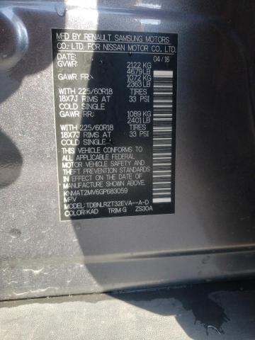 Photo 10 from auction – 2016 NISSAN ROGUE S with VIN KNMAT2MV6GP683059