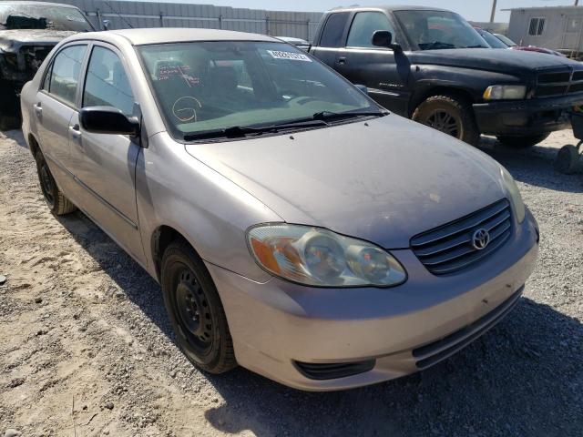 TOYOTA COROLLA 2003 with VIN 1NXBR32EX3Z077900 - Photo from auction