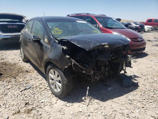 KIA RIO EX 2013 with VIN KNADN5A31D6177813 - Photo from auction