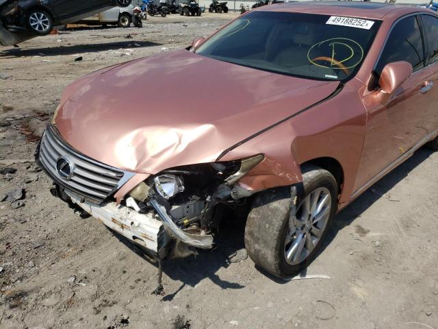 Photo 9 from auction – 2010 LEXUS ES 350 with VIN JTHBK1EG1A2366715