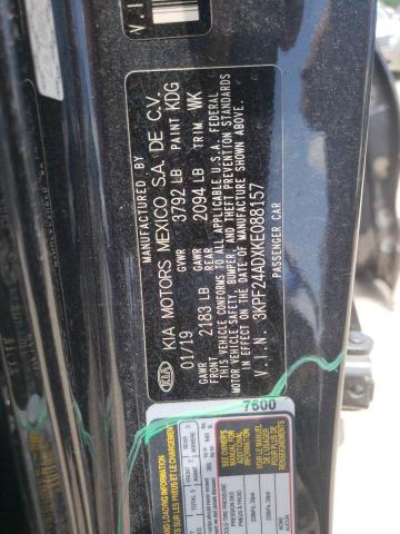 Photo 10 from auction – 2019 KIA FORTE FE with VIN 3KPF24ADXKE088157