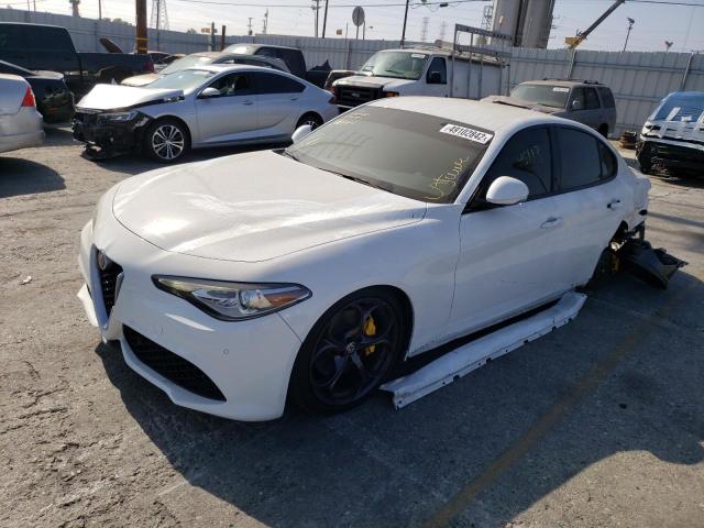 Photo 2 from auction – 2018 ALFA ROMEO GIULIA TI with VIN ZARFAECN5J7575169