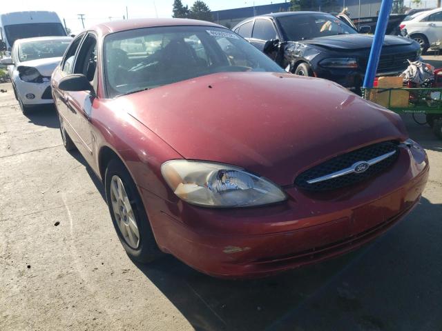 FORD TAURUS LX 2001 with VIN 1FAFP522X1G223632 - Photo from auction