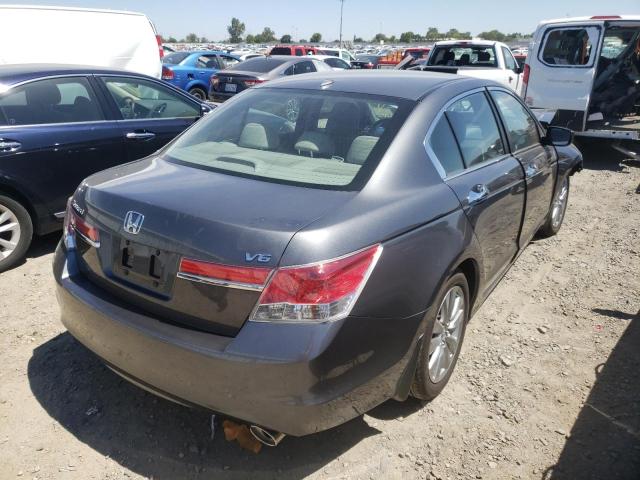 Photo 4 from auction – 2012 HONDA ACCORD EXL with VIN 1HGCP3F80CA020403