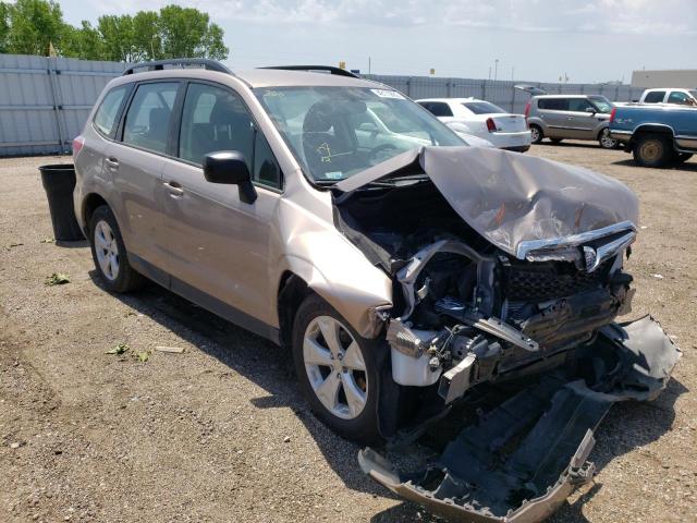 SUBARU FORESTER 2 2015 with VIN JF2SJABCXFH538123 - Photo from auction