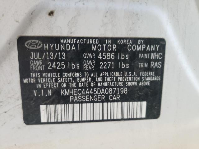 Photo 10 from auction – 2013 HYUNDAI SONATA HYB with VIN KMHEC4A45DA087198