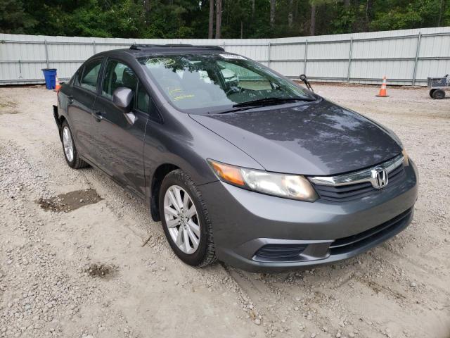 HONDA CIVIC EXL 2012 with VIN 2HGFB2F92CH307046 - Photo from auction
