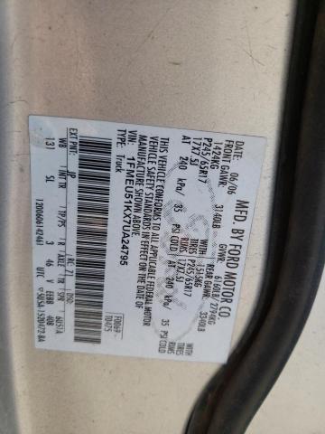 Photo 10 from auction – 2007 FORD EXPLORER S with VIN 1FMEU51KX7UA24795