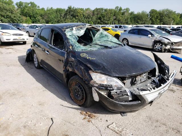 NISSAN SENTRA S 2013 with VIN 3N1AB7AP7DL655030 - Photo from auction