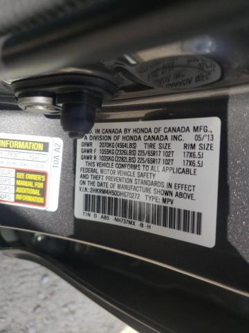 Photo 10 from auction – 2013 HONDA CR-V EX with VIN 2HKRM4H50DH670272
