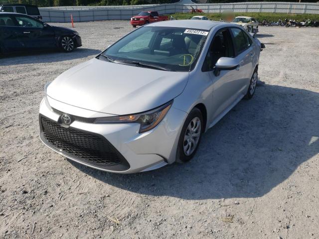 Photo 2 from auction – 2022 TOYOTA COROLLA LE with VIN 5YFEPMAE9NP323642