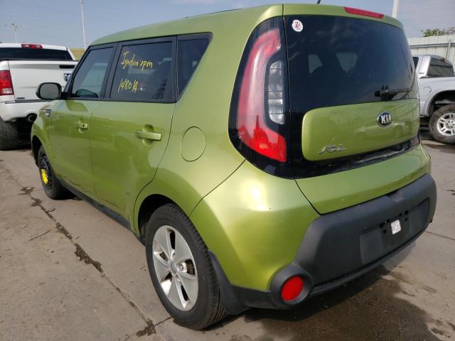 Photo 3 from auction – 2014 KIA SOUL with VIN KNDJN2A20E7725503