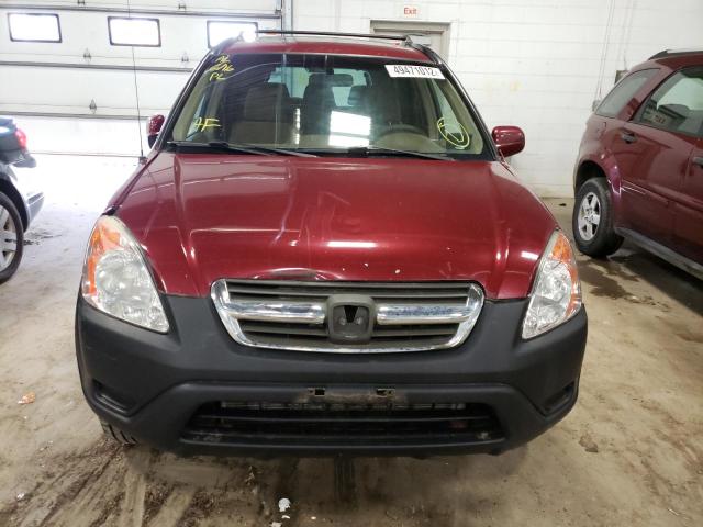 Photo 9 from auction – 2004 HONDA CR-V EX with VIN JHLRD78834C019521