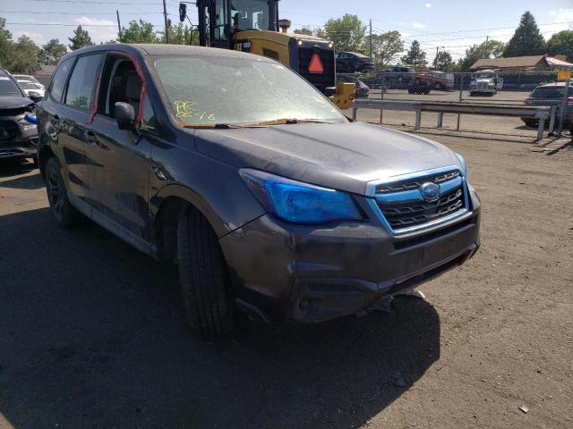 SUBARU FORESTER 2017 with VIN JF2SJAAC2HH549363 - Photo from auction
