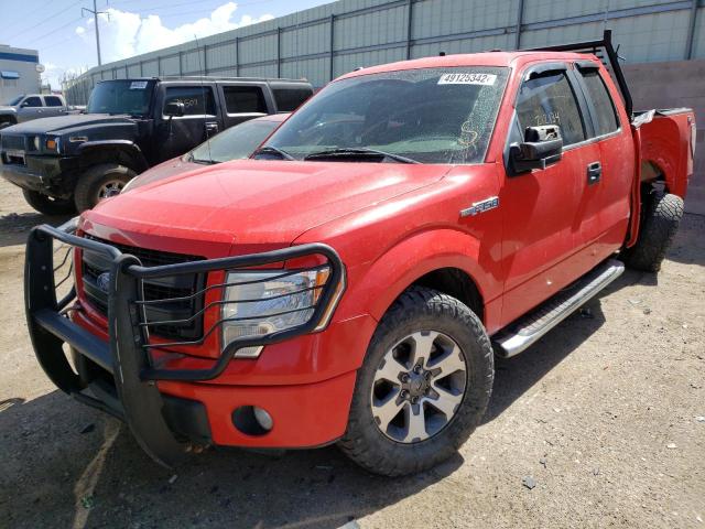 Photo 2 from auction – 2013 FORD F150 SUPER with VIN 1FTFX1EF6DFC49916