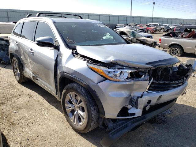 TOYOTA HIGHLANDER 2015 with VIN 5TDKKRFH5FS101724 - Photo from auction