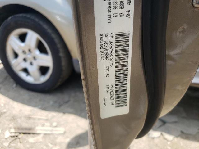 Photo 10 from auction – 2008 DODGE CALIBER SX with VIN 1B3HB48B68D571489