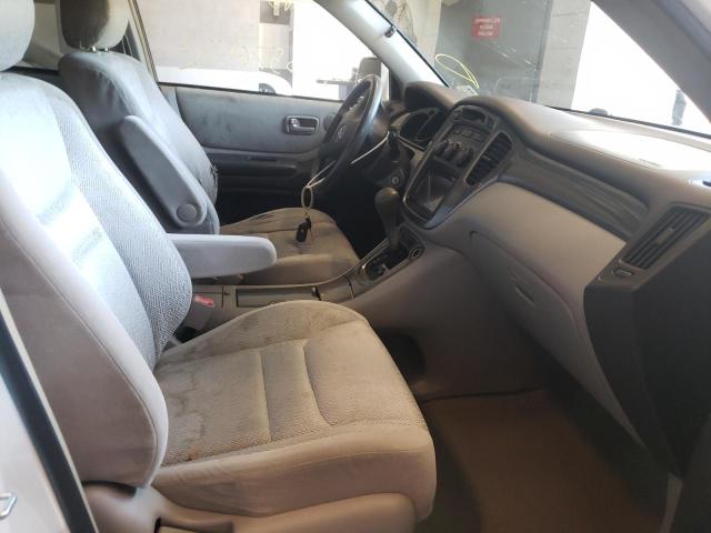 Photo 5 from auction – 2002 TOYOTA HIGHLANDER with VIN JTEGF21A820055505