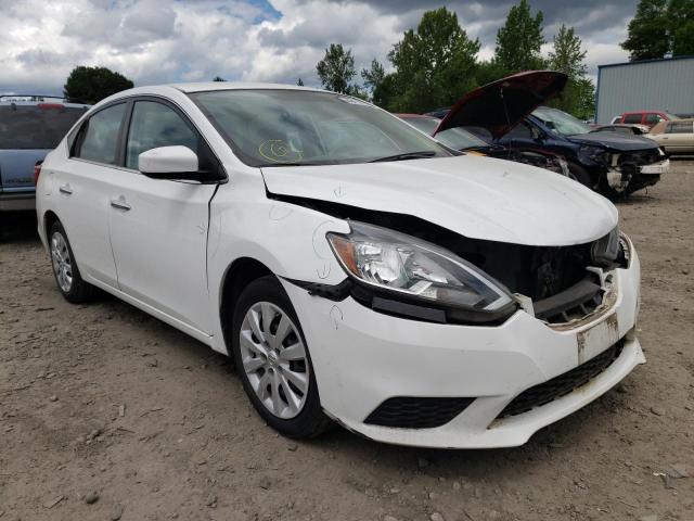 NISSAN SENTRA S 2016 with VIN 3N1AB7AP2GY293891 - Photo from auction