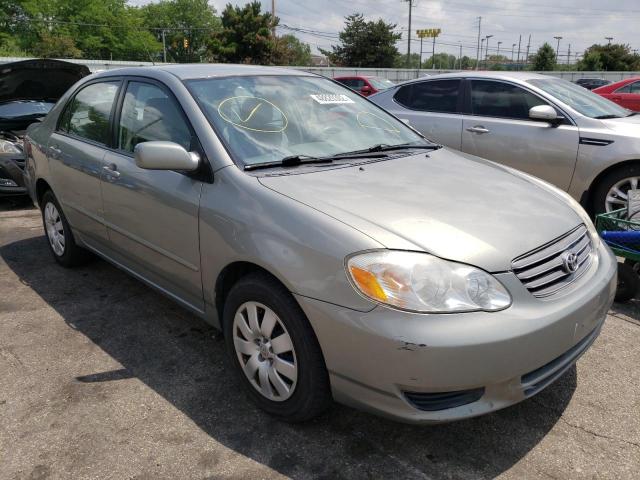 TOYOTA COROLLA CE 2004 with VIN JTDBR32E042041604 - Photo from auction