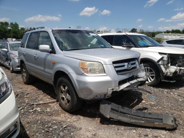 HONDA PILOT EXL 2007 with VIN 5FNYF18627B009505 - Photo from auction
