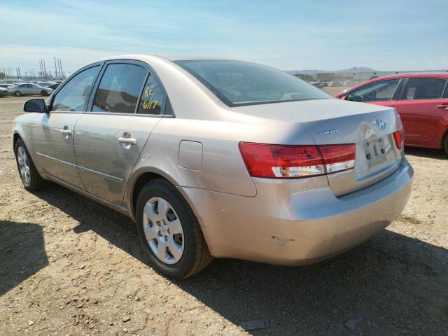 Photo 3 from auction – 2007 HYUNDAI SONATA with VIN 5NPET46C47H195894