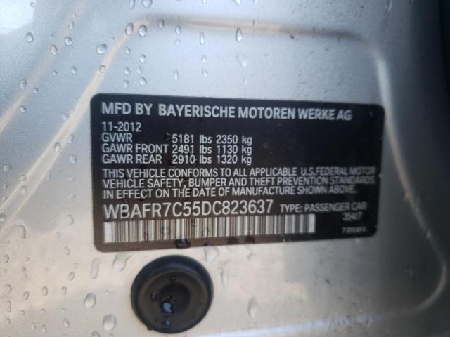 Foto 10 de la subasta – 2013 BMW 535 I con VIN WBAFR7C55DC823637