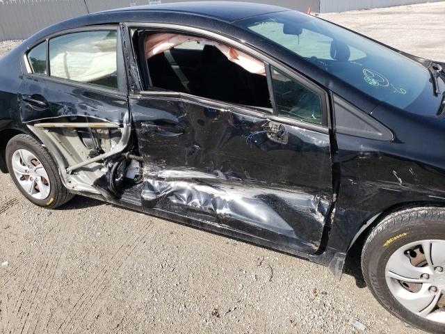 Photo 9 from auction – 2013 HONDA CIVIC LX with VIN 19XFB2F50DE075281