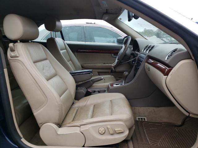Photo 5 from auction – 2005 AUDI A4 QUATTRO with VIN WAUDT48H35K016342
