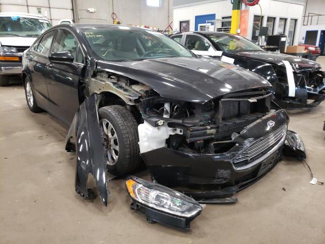 FORD FUSION S 2015 with VIN 3FA6P0G77FR280099 - Photo from auction