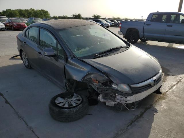 HONDA CIVIC LX 2012 with VIN 2HGFB2F54CH606616 - Photo from auction