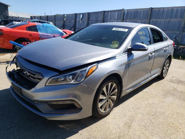 Photo 2 from auction – 2016 HYUNDAI SONATA with VIN 5NPE34AF9GH283566
