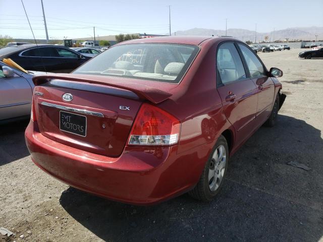 Photo 4 from auction – 2009 KIA SPECTRA EX with VIN KNAFE222195655433