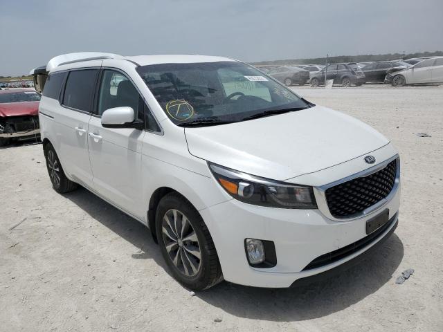 KIA SEDONA EX 2016 with VIN KNDMC5C17G6147885 - Photo from auction