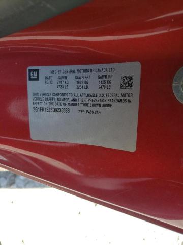 Photo 10 from auction – 2013 CHEVROLET CAMARO 2SS with VIN 2G1FK1EJ3D9230888