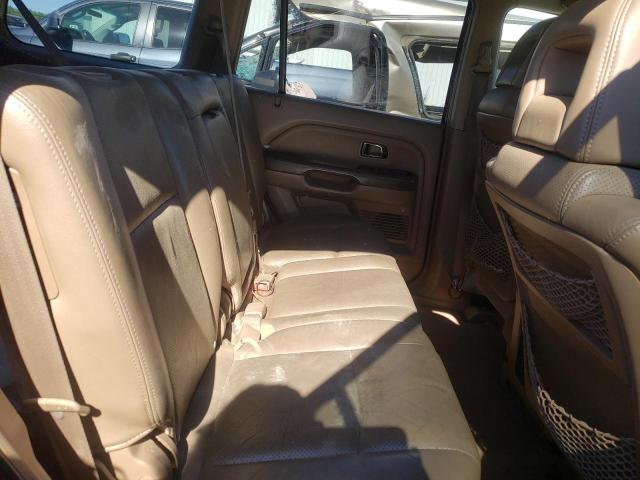 Photo 6 from auction – 2005 HONDA PILOT EXL with VIN 5FNYF18585B021887