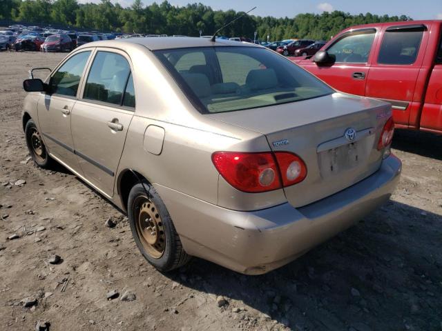Photo 3 from auction – 2005 TOYOTA COROLLA CE with VIN 2T1BR32E15C398535