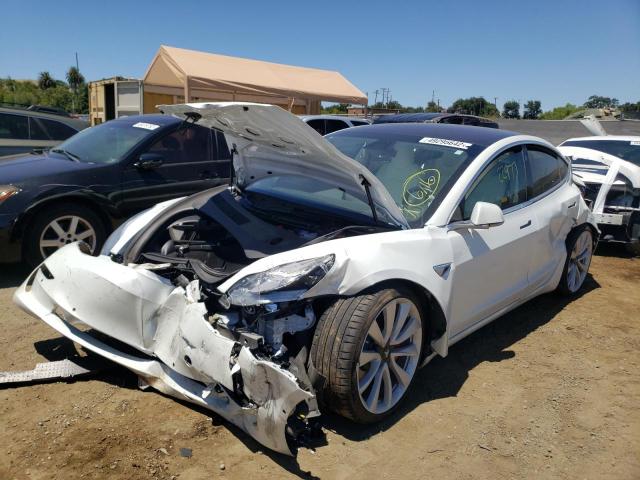Photo 2 from auction – 2018 TESLA MODEL 3 with VIN 5YJ3E1EB9JF081890