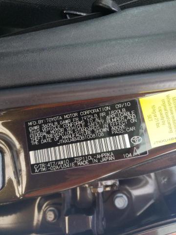 Photo 10 from auction – 2011 TOYOTA SCION XD with VIN JTKKU4B40B1008108