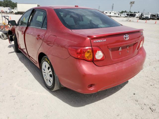 Photo 3 from auction – 2009 TOYOTA COROLLA BA with VIN 1NXBU40E19Z100206