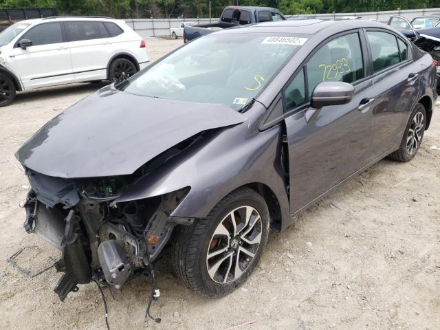 Photo 2 from auction – 2014 HONDA CIVIC EX with VIN 19XFB2F84EE083136