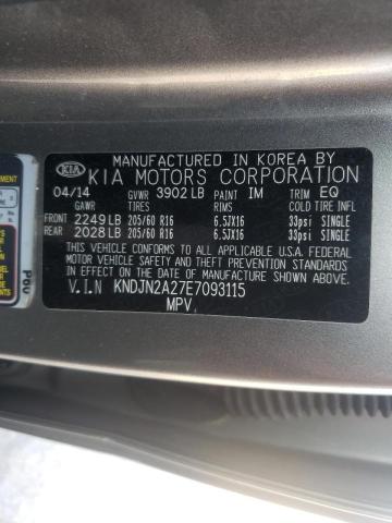 Photo 10 from auction – 2014 KIA SOUL with VIN KNDJN2A27E7093115