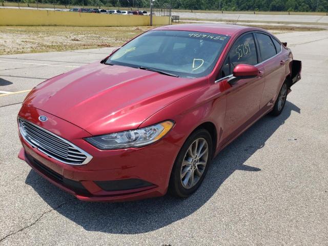 Photo 2 from auction – 2017 FORD FUSION SE with VIN 3FA6P0HD9HR240193