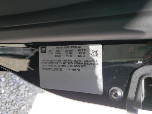 Photo 10 from auction – 2014 CADILLAC CTS PERFOR with VIN 1G6DC1E3XE0156106