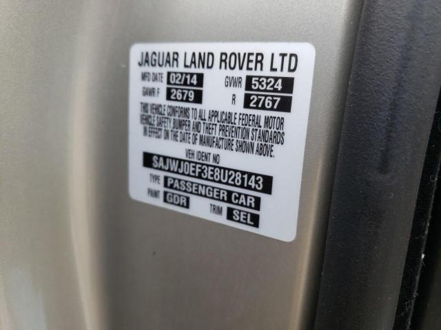 Photo 10 from auction – 2014 JAGUAR XF with VIN SAJWJ0EF3E8U28143