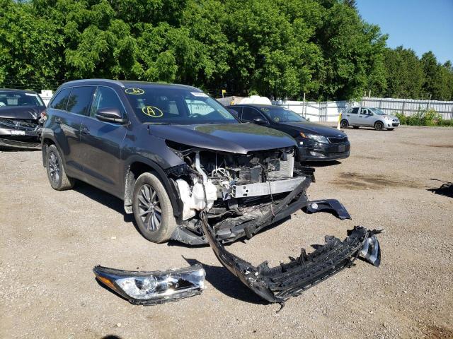 TOYOTA HIGHLANDER 2019 with VIN 5TDJZRFH3KS729928 - Photo from auction